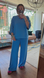 Luxeknit Wide Leg Lounge Pants
