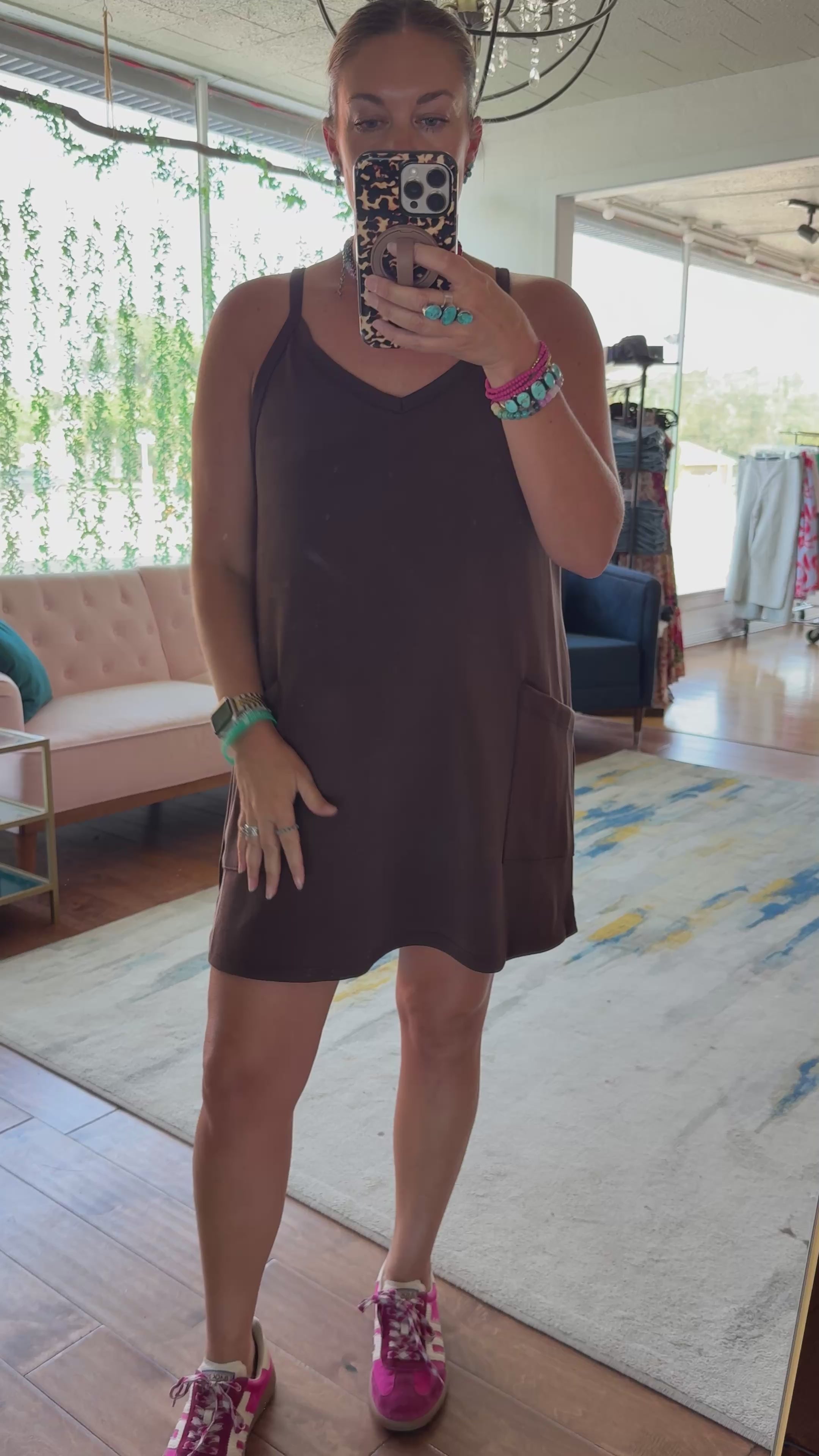 Cupro Romper Dress