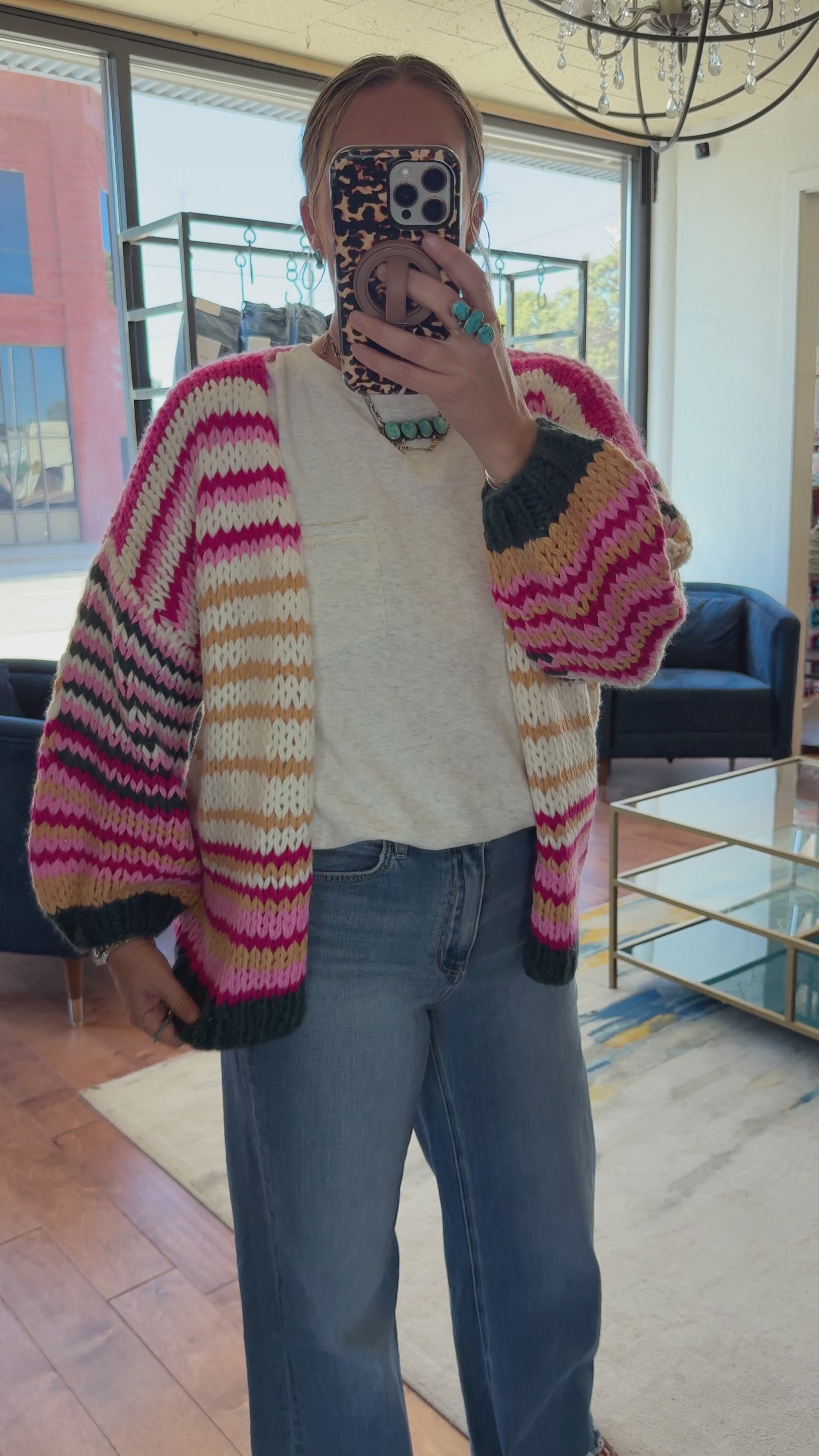 Pink Skies Cardigan