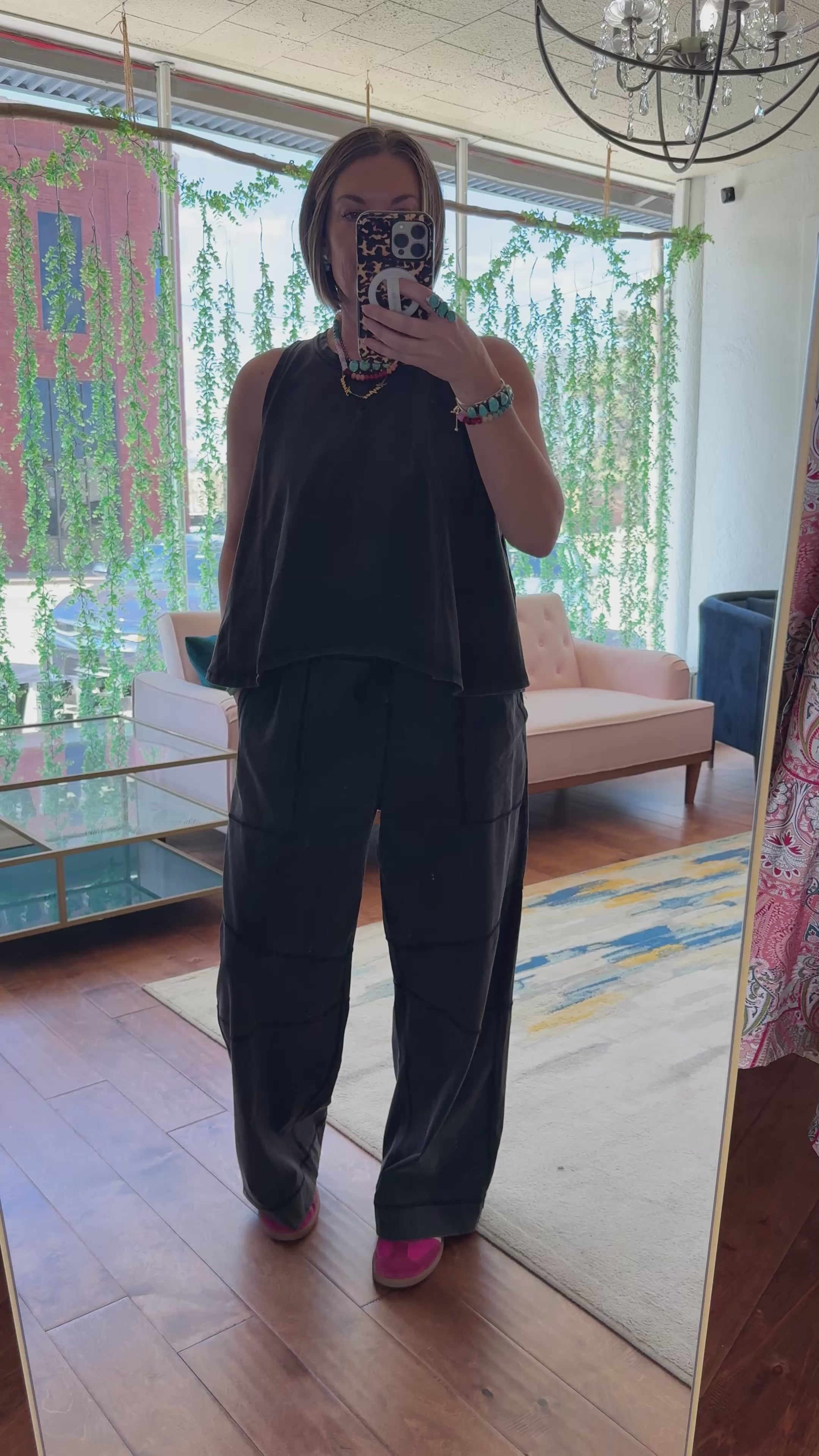 Mineral Washed Swing Tank