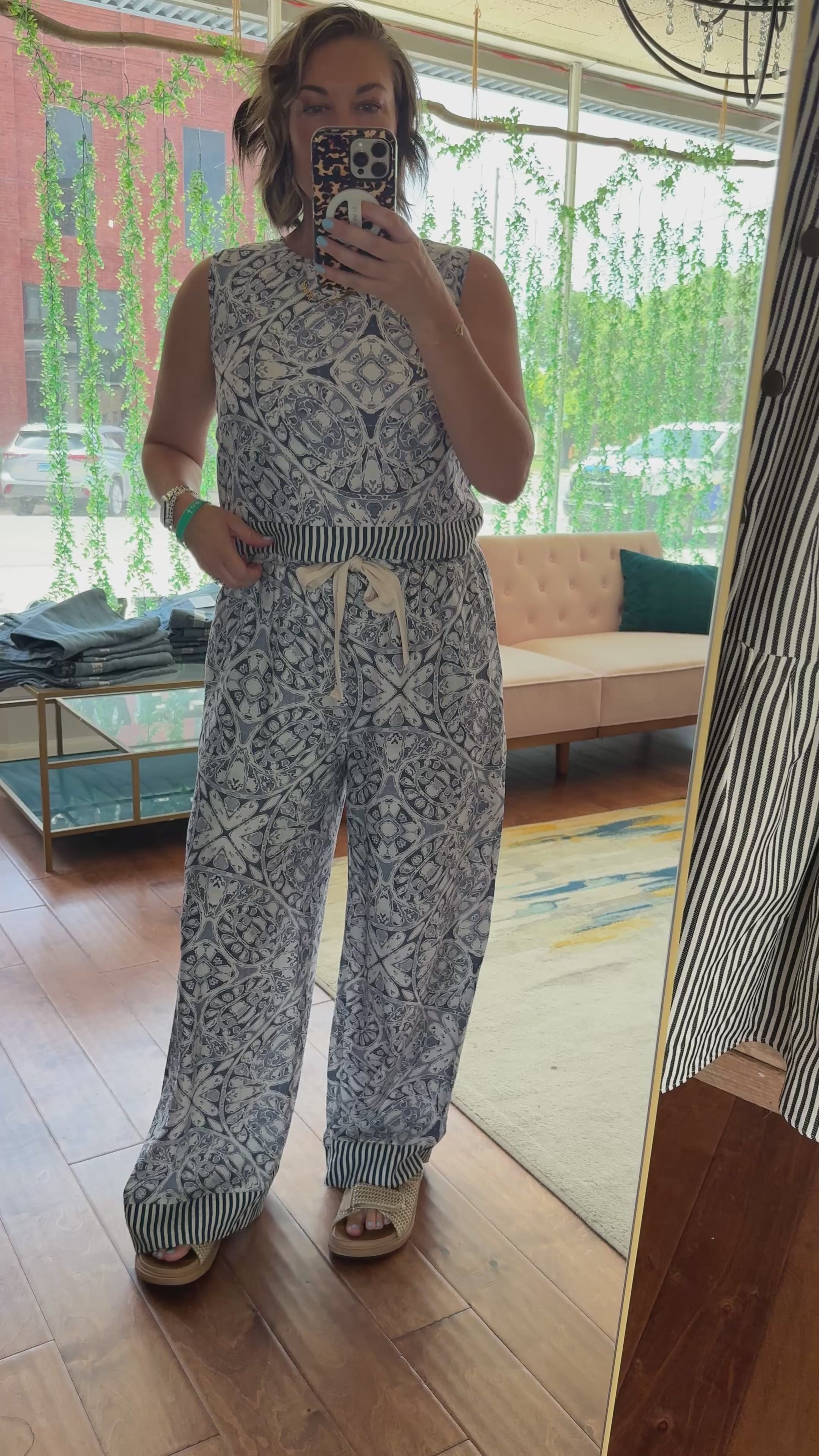 Moroccan Mosaic Pant Set