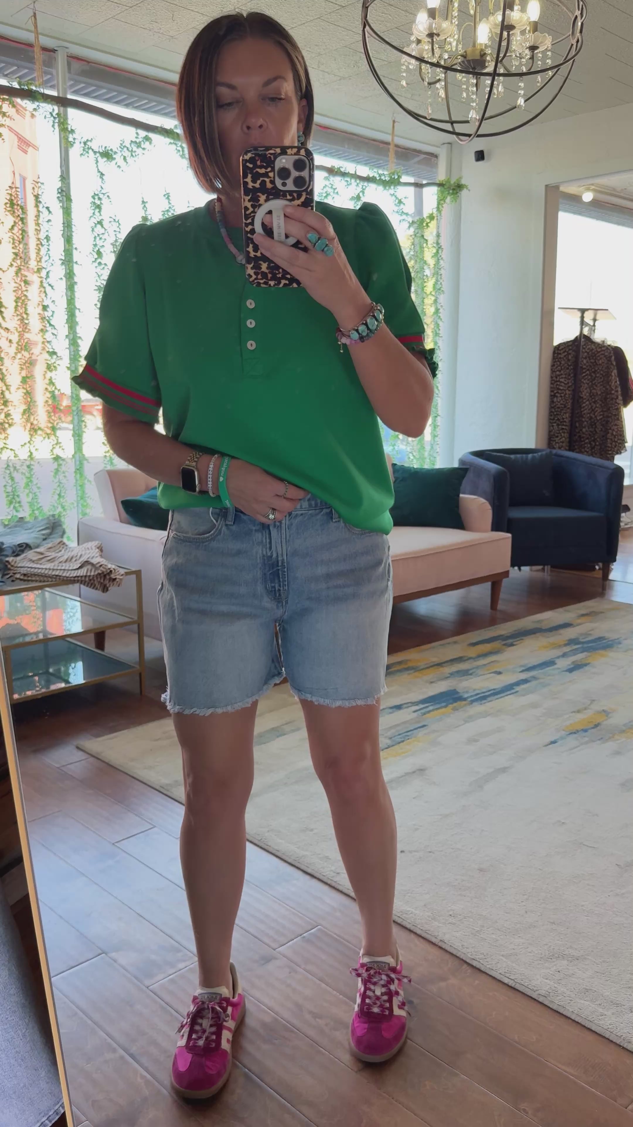 Classy Boyfriend Denim Shorts