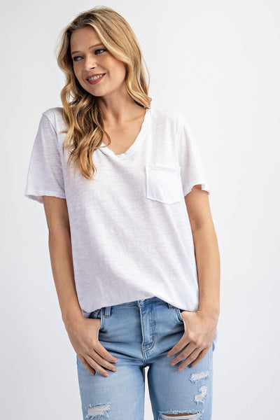 Mineral Washed Relaxed Tee