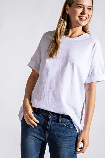 Washed Cotton Tee