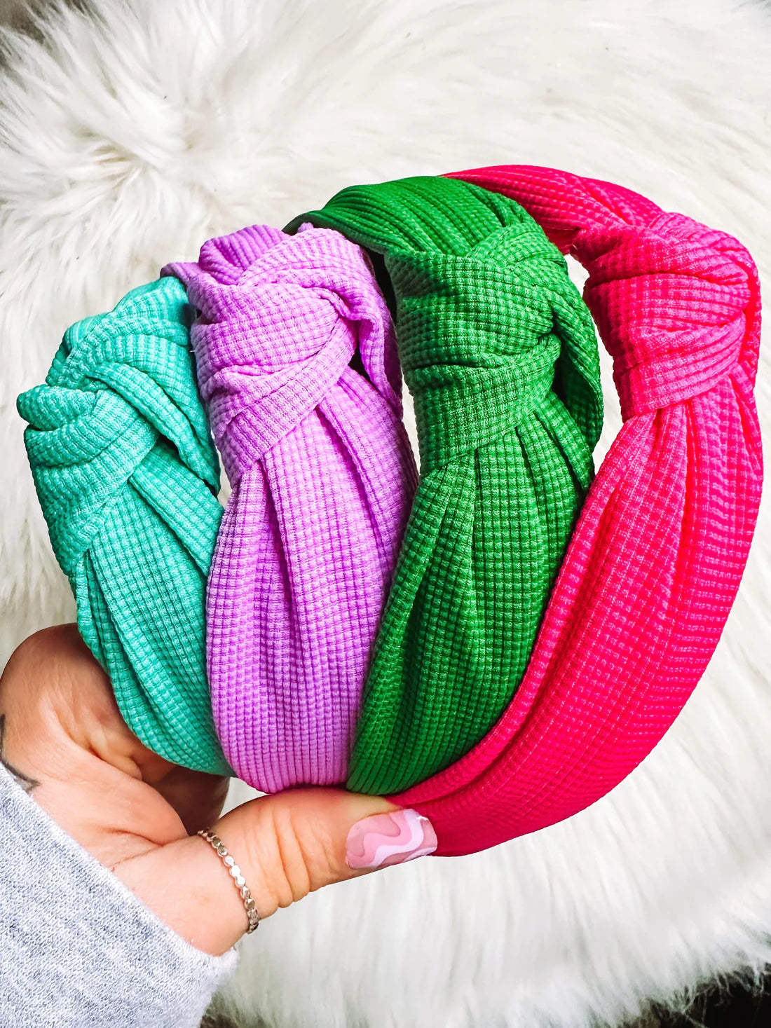 Waffle Knit Headband
